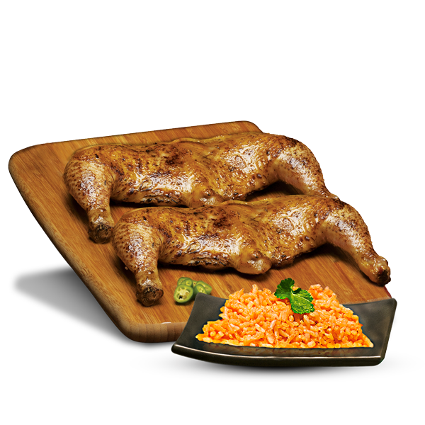 PKT Ahorres 1: medio pollo + 1 complemento