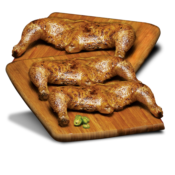 PKT Ahorres 3: 3 medios pollos + 1 complemento
