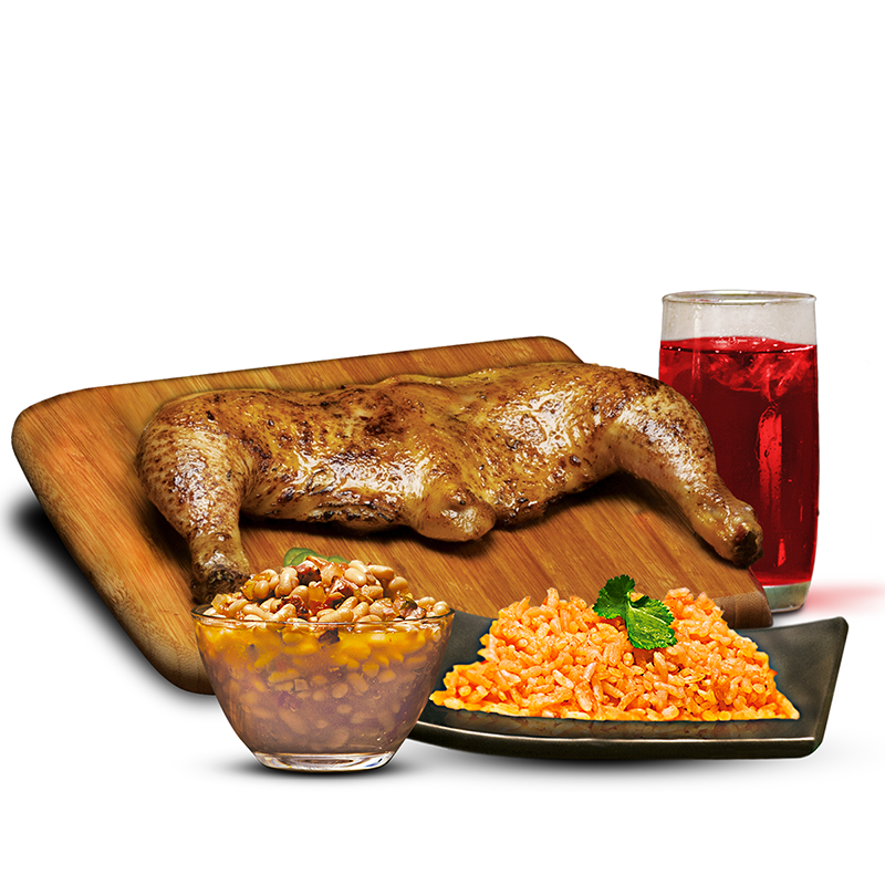 PKTeado 1: 4 piezas + 2 complementos + 1 agua 500ml