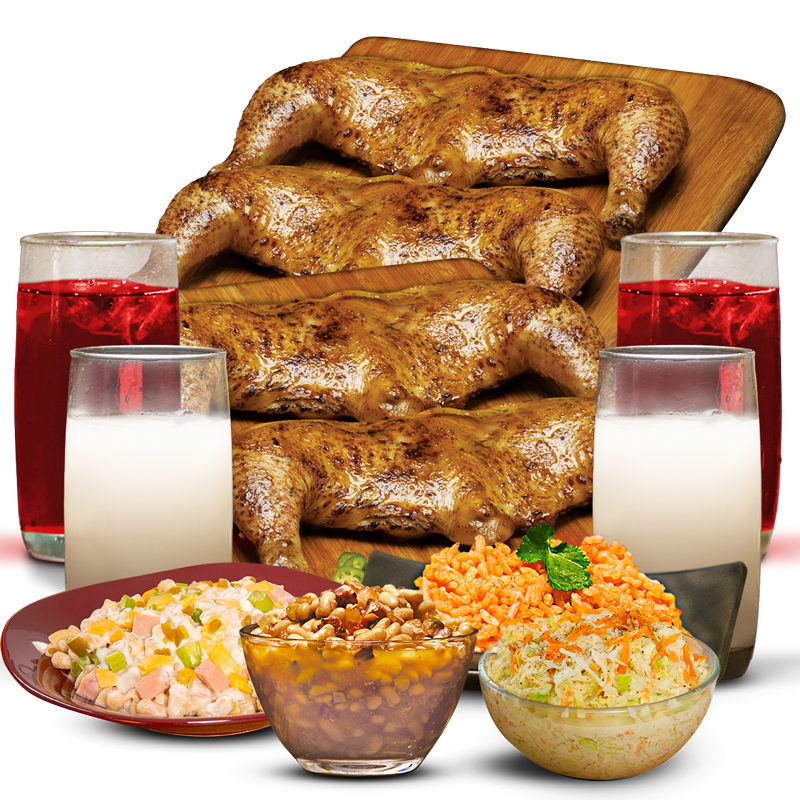 PKTeado 4: 16 piezas + 4 complementos + 4 aguas 500ml